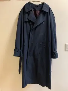 週末限定｜美品｜HEVO｜OSTUNI｜カシミヤベルテッドコート｜ブラック