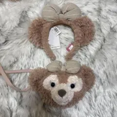 ディズニーシー　シェリーメイ　カチューシャ&ポシェット