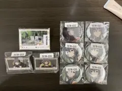 敷嶋てとら✕ウェブポン アクリルクリップ　缶バッジ