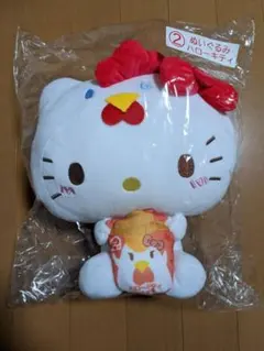 からあげクン×サンリオ　当りくじ　ハローキティぬいぐるみ