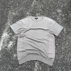 00s ECC製 SILAS 半袖 Tシャツ リブ付き 切り替え 裏原