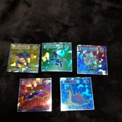 ポケモンウエハース　コレクターズシール2025　5枚セット