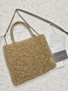 極美品✨人気色 アンテプリマ ミディアム 2way チェーン シルバー