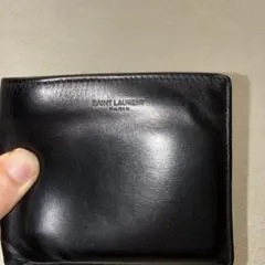 SAINT LAURENT PARIS 二つ折り財布 ブラックのサムネイル