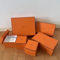 HERMES エルメス 空箱 箱のみ 4個セット オレンジボックス - メルカリ