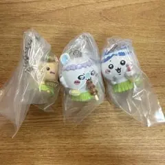 ちいかわ ガチャガチャ たべものいっぱいマスコット　３個