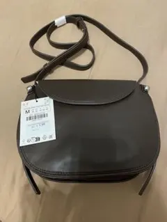 新品未使用！ZARA ミニクロスボディバッグ ブラウン