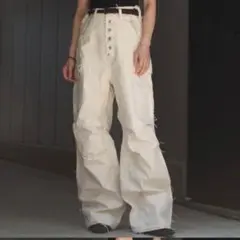 SUGARHILL RAW EDGE CANVAS CARGO PANTSのサムネイル