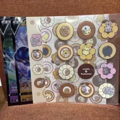 ポケットモンスタークリアファイル 5種類