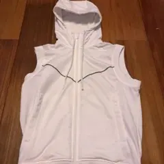 NIKE フード付きベスト ホワイト