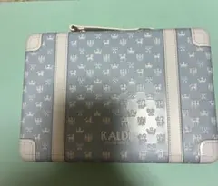 【新品未開封】KALDI トランク缶 2026夏　ブルーのサムネイル