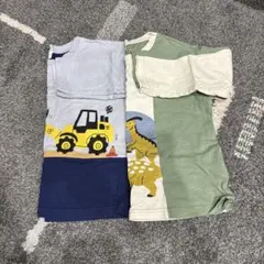 アカチャンホンポ　SIMPLE FREE 長袖Tシャツ 120cm 2枚セット