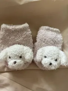 Gelato Pique 犬デザイン ベビー靴下　ジェラピケ　ジェラートピケ