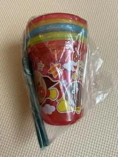 アンパンマン 子ども用蓋付きコップ 3個セット