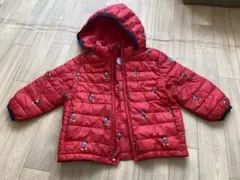 ベビーギャップ　ダウンコート　ミッキー柄