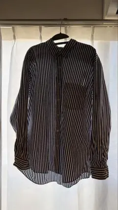 ストライプ ボタンダウン 長袖シャツ