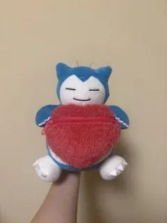 カビゴン ぬいぐるみ ポーチ