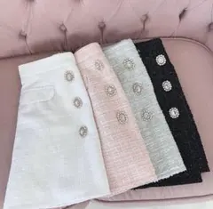 ツイード ミニスカート レディース