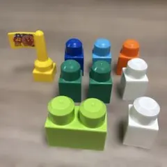 メガブロック　アンパンマン旗付き