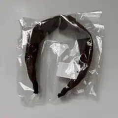 スタディオクリップ　ノットカチューシャ　ブラウンのサムネイル