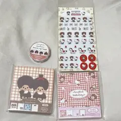 モンチッチ　ハローキティ　サンリオ　古川紙工　メモパッド　サンリオ