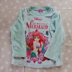 DISNEY　アリエル　プリンセス　フリースパジャマ　110
