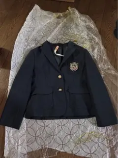 COMME CA ISM ネイビー ブレザーとスカートセット