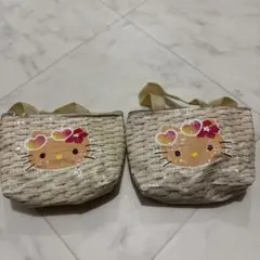 ハローキティ 小型ビニールバッグ 2個セット