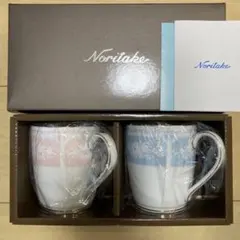 ペアマグカップ/ノリタケ食器/レースウッドゴールドマグ/即購入歓迎/送料無料