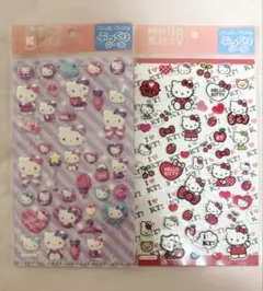ハローキティ ぷっくりシール サンリオ