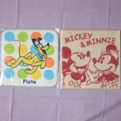 ディズニー ミニタオル 2枚セット