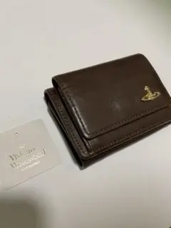 ヴィヴィアンウエストウッド 三つ折り財布 ダークブラウン 正規品