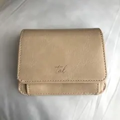 tal.byyumi. ミニ財布 コンパクト財布 ベージュ 淡色のサムネイル