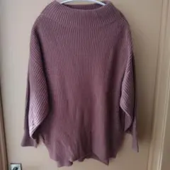 新品タグ付き　GLOBAL WORK　アゼユルボトルネック　ニット　トップス