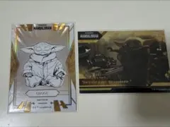 スターウォーズ マンダロリアン グローグー カード 2枚セット