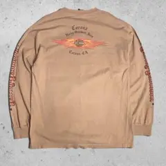 だ*け様 Harley-Davidson ロンT 袖フレイム usa - メルカリ