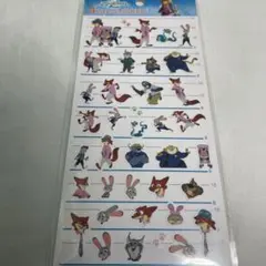 ズートピア2 zootopia 4 size sticker 4サイズステッカー