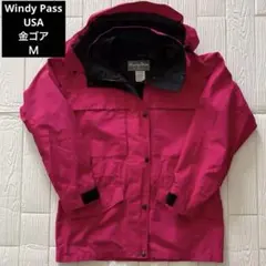 美品 90sノースフェイス マウンテンパーカーM ピンク USA製 金ゴア