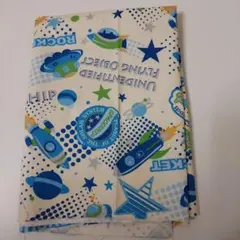 UFOやロケット・宇宙デザインのプリント生地