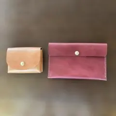 レザー ミニ財布 のセット