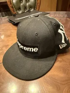 Supreme ニューヨーク・ヤンキース キャップ 黒