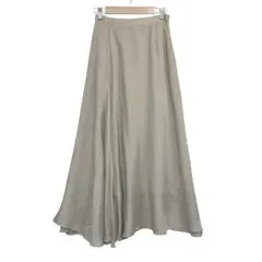 ガリャルダガランテ　ロングフレアスカート　ベージュ【XS〜S】　ウエスト後ろゴム