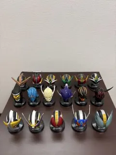 仮面ライダーマスクコレクションvol.13 まとめ ライダーマスコレ(発光
