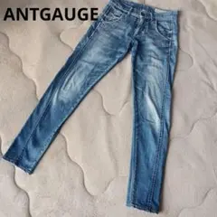 ANTGAUGE　薄い青デニム ストレートジーンズ　アントゲージ ジーパンのサムネイル
