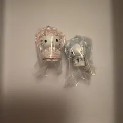 サンリオキャラクターズ　ときめきフリルマスコット　ハローキティ　チャーミーキティ