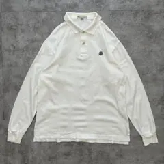 ポロシャツ 長袖白