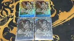 ワンピースカード　エドワード・ニューゲート SR 4枚セット匿名配送