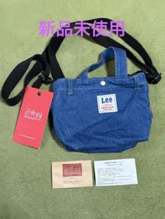 マンハッタンポーテージ×Lee デニムショルダーバッグ タグ付き　トートバッグ