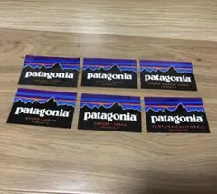◆パタゴニア ステッカー６枚セット　仙台、京都、大阪、梅田、白馬、ヴェンチュラ