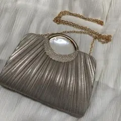 パーティーバッグ　クラッチバッグ　結婚式　お呼ばれ　ゴールド　キラキラ